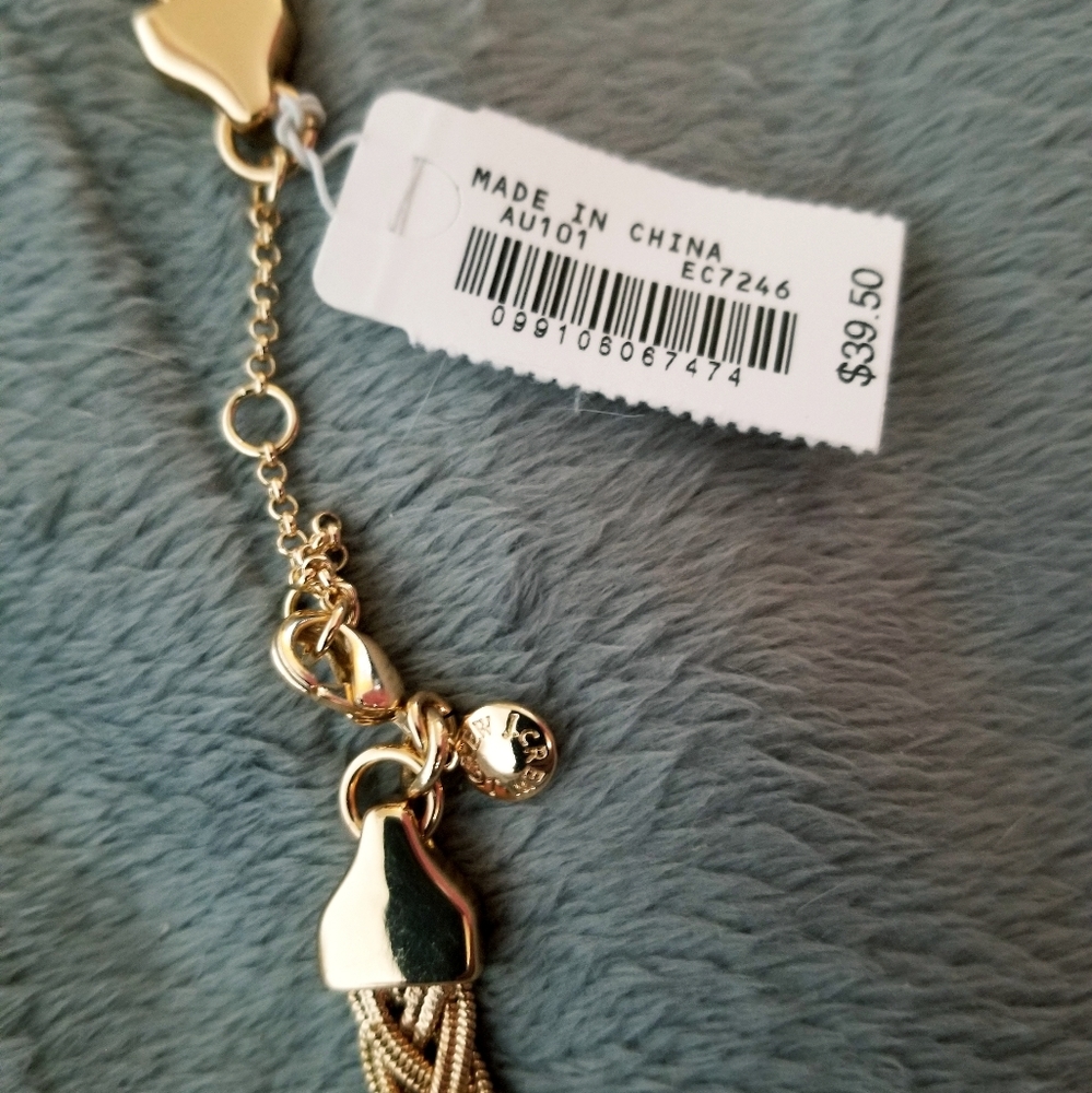 J.Crew Gold Braided Necklace - Picture 2 of 2